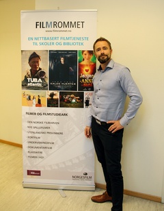 Daglig leder i IT- og filmselskapet Norgesfilm AS, Anders Koppang-Grønn