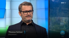 Thomas Seltzer, intervjues i NRK Dagsrevyen 10.10.2019