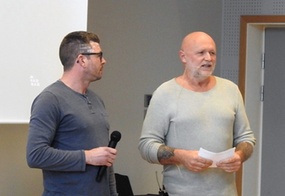 Erfaringskonsulenter Bent Arild Stornes og Frank Øverland
