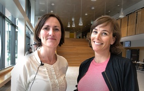 Rita Agdal og Kristina Åkerblom på WAPR Norge, 2019
