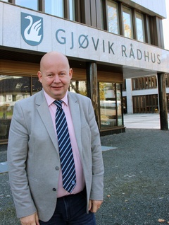 Torvild Sveen, ordfører i Gjøvik