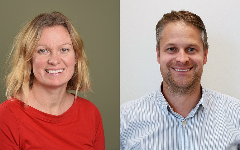 Camilla Køtterheinrich og Mads Johansen, regionale IPS-rådgivere