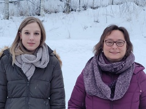 Else Karin Brun, avdelingsleder og Kristin Stenberg Østli, miljøterapeut i Nittedal kommune